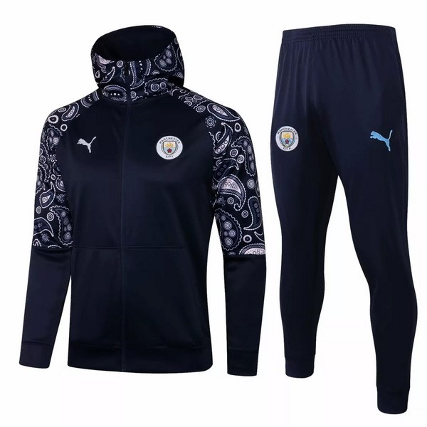 Chaqueta Con Capucha Manchester City 2021/22 Azul Marino